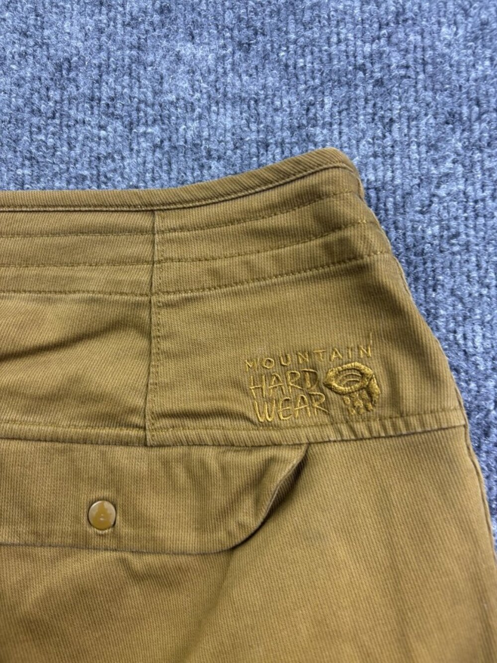 Mountain Hardwear Chino Pants Womens 32 Brown Twill Regular Fit‎ Pockets Travel - Picture 7 of 7